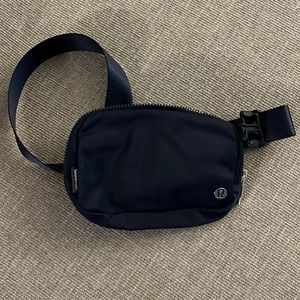 Navy Blue Lululemon Belt Bag